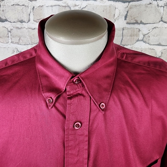 Wrangler 20X Button Down Western Shirt Pink Size XLT Cowboy Rodeo - Picture 5 of 9